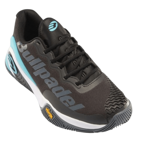 Bullpadel Shoes Mens Hack Vibram 23V - Black - Padel Outlet BULL PADEL