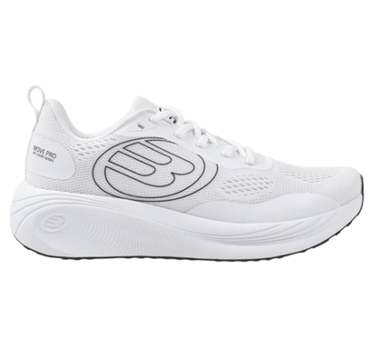 Bullpadel Shoes Men's Move Pro-012-Blanco - Padel Outlet BULLPADEL