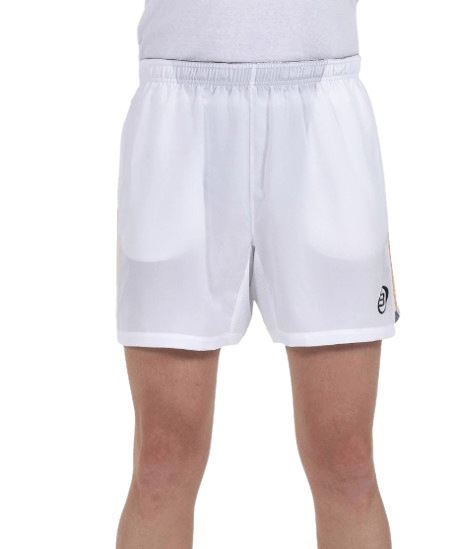 Bullpadel Short Castiel White - Padel Outlet BULLPADEL