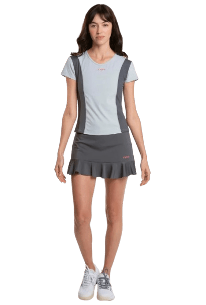 CAMISETA MUJER PRO REGULAR LIGHT GREY TALLA - Padel Outlet nox