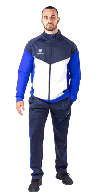 Cartri Mens Track Suit Blue/White - Padel Outlet CARTRI