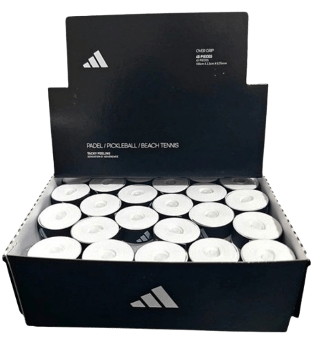 Cube Overgrip Adidas Tacky 45 units white micro-perforated - Padel Outlet ADIDAS