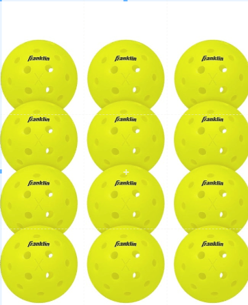 Franklin Pickleball X - 40 12 Pack Vellum Optic - Padel Outlet FRANKLIN