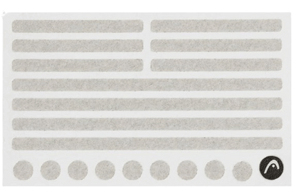 HEAD Padel Pro Spin Strips Clear One Size - Padel Outlet HEAD