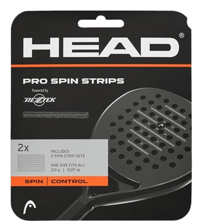 HEAD Padel Pro Spin Strips Clear One Size - Padel Outlet HEAD