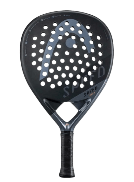 Head Padel Racket Speed Pro X 2023, a lightweight, modern padel racket with a sleek design and textured hitting surface.