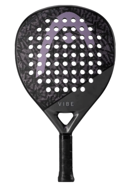 Head Padel Racket Vibe black purple 2025 - Padel Outlet HEAD