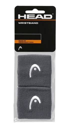 HEAD Wristband 2.5" (Anthracite) - Padel Outlet HEAD