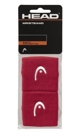 Head wristband short red - Padel Outlet HEAD