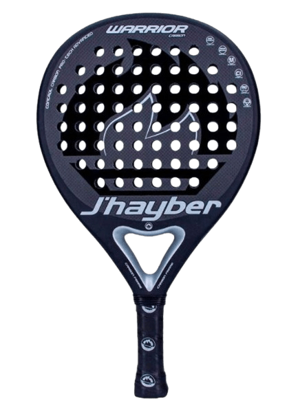 JHayber Padel Racket Warrior Carbon Negro - Padel Outlet Jhayber