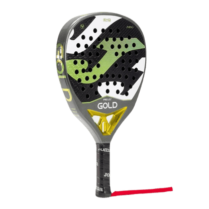 Joma Gold Pro Padel Racket Black Gold - Padel Outlet JOMA