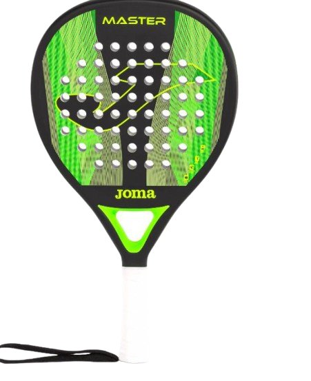 Joma Padel Racket Master Negro Verde Fluor - Padel Outlet JOMA
