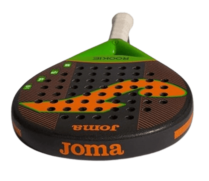 Joma Padel Racket Rookie Black Orange - Padel Outlet JOMA