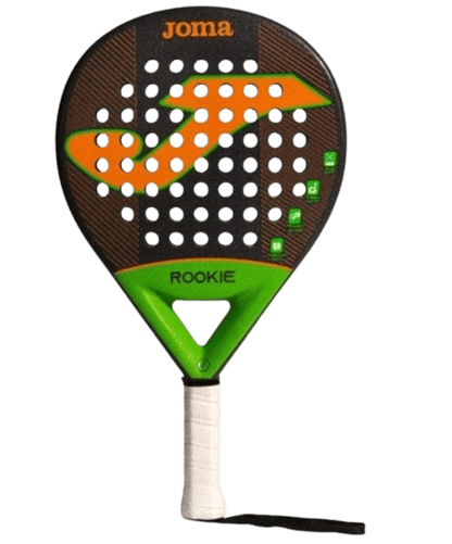 Joma Padel Racket Rookie Black Orange - Padel Outlet JOMA
