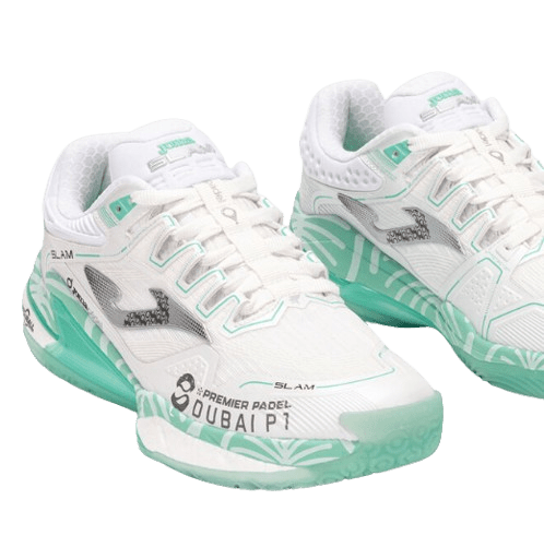Joma Shoes Slam Men 25 Dubai Premier Padel P1 man white - Padel Outlet JOMA