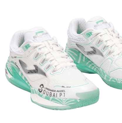 Joma Shoes Slam Men 25 Dubai Premier Padel P1 man white - Padel Outlet JOMA