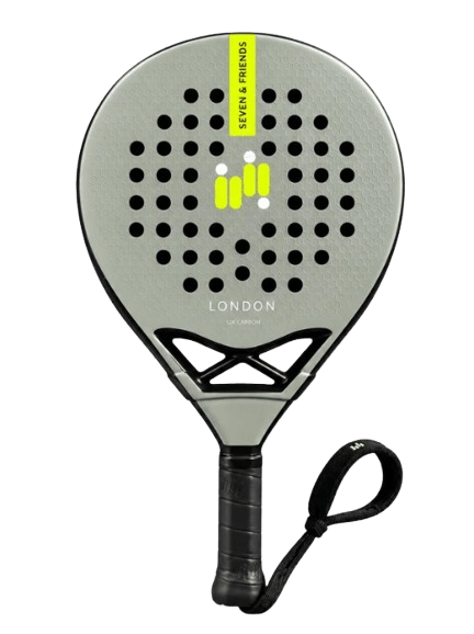 LONDON 12K Carbon Padel Racket | SEVEN & FRIENDS - Padel Outlet SEVEN AND FRIENDS