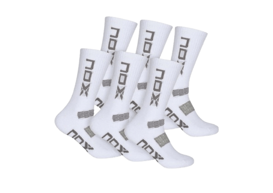 Long Nox Socks 6 Pairs - Padel Outlet Nox