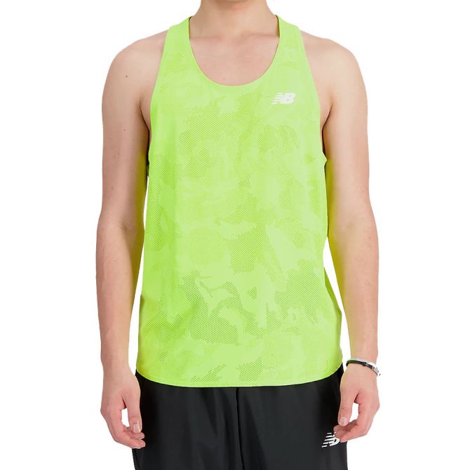 NEW BALANCE MENS SINGLET Q SPEED JACQUARD - Padel Outlet NEW BALANCE
