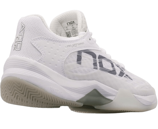 Nox AT10 Lux padel shoes blanco/gris - Padel Outlet NOX