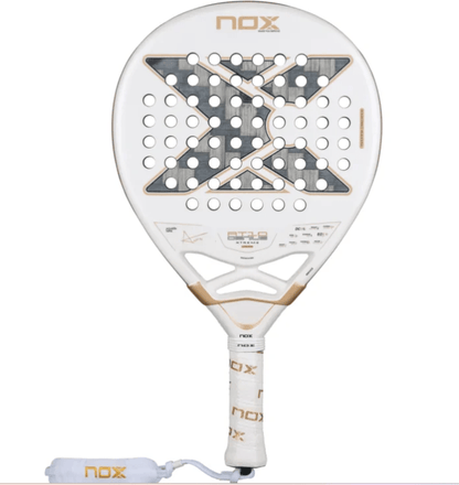 Nox AT10 Luxury Genius 12K Alum XTREM 2026 by Agustin Tapia Padel Racket - Padel Outlet NOX