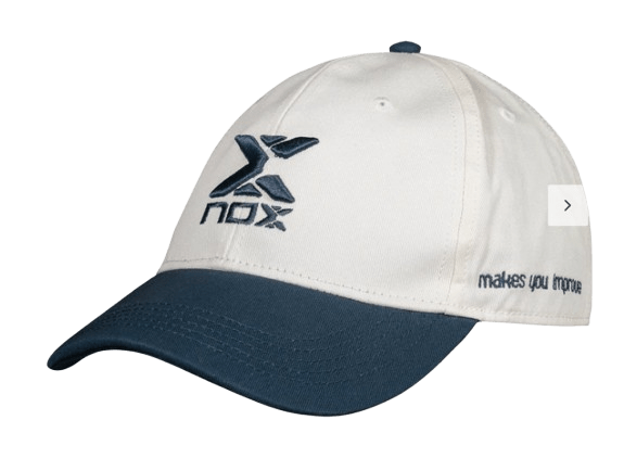 Nox Caps Street Crema/Azul - Padel Outlet Nox