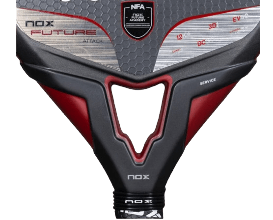 Nox Future Attack 12k Alum 2025 Padel Racket - Padel Outlet NOX