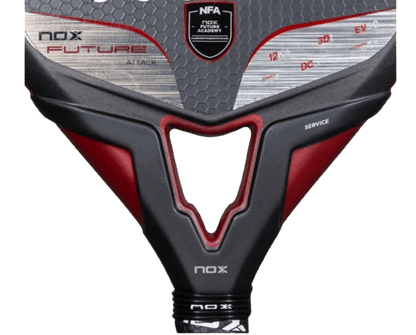 Nox Future Attack 12k Alum 2025 Padel Racket - Padel Outlet NOX