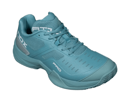 Nox Men's Padel Shoes AT10 PRO – Turquoise/White - Padel Outlet NOX