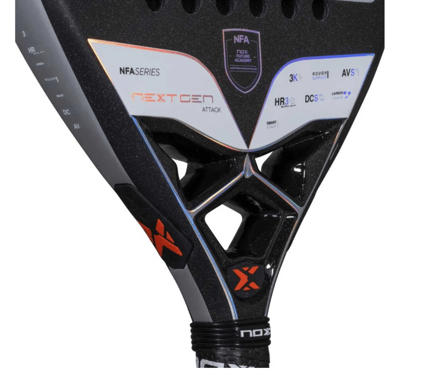 Nox Nextgen pro attack 3k 2025 padel racket - Padel Outlet NOX