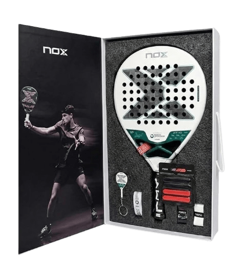 Nox Padel Racket AT10 Genius 12K Alum XTREM RIYADH Exclusive Edition "Autographed by Agustín Tapia" - Padel Outlet NOX