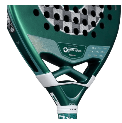 Nox Padel Racket AT10 Genius 18K Alum RIYADH Exclusive Edition "Autographed by Agustín Tapia" - Padel Outlet NOX