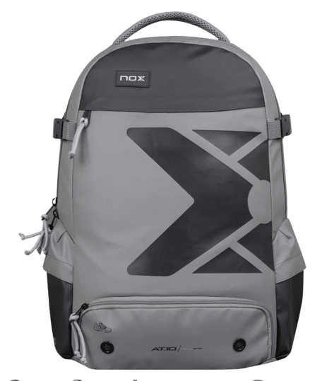 Nox Padel Racket Backpack AT10 Team Grey/Black - Padel Outlet Nox