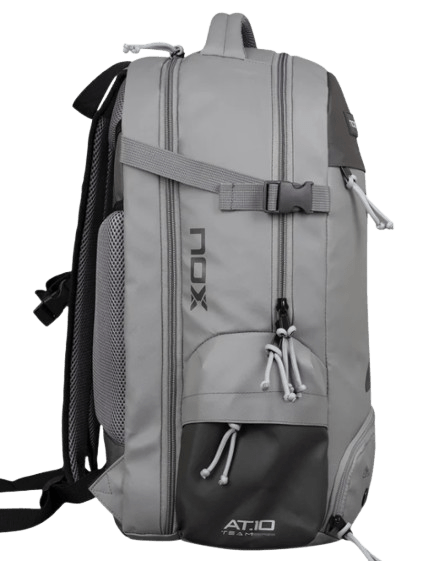 Nox Padel Racket Backpack AT10 Team Grey/Black - Padel Outlet Nox