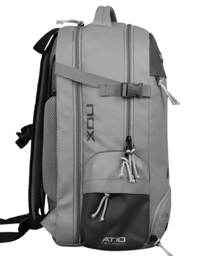 Nox Padel Racket Backpack AT10 Team Grey/Black - Padel Outlet Nox