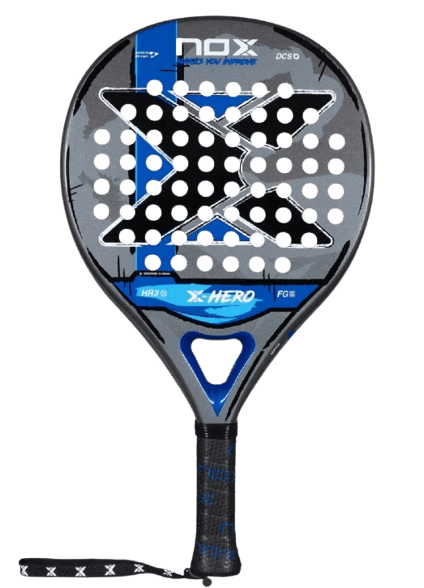 NOX Padel Racket X - Hero Blue 2026 - Padel Outlet NOX