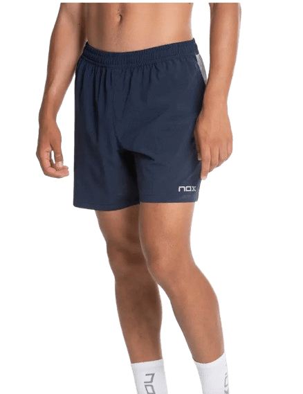 NOX Team Men’s Padel Shorts Navy Blue 2026 - Padel Outlet nox