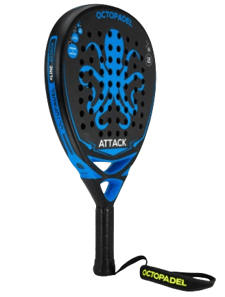 Octopadel Attack Padel Racket (Firm) - New for 2024 - Padel Outlet octopadel