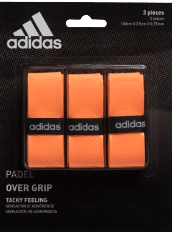 Overgrips Adidas Tacky orange perforated X3 - Padel Outlet ADIDAS