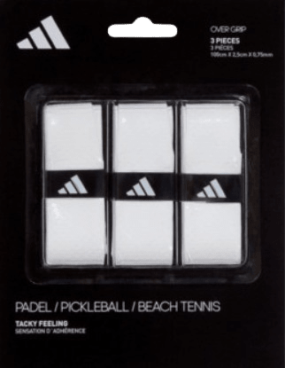 Overgrips Adidas Tacky White perforated X3 - Padel Outlet ADIDAS
