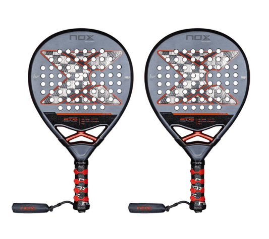 PALA NOX AGUSTIN TAPIA AT10 GENIUS 18K ALUM 2025 X2 - Padel Outlet NOX