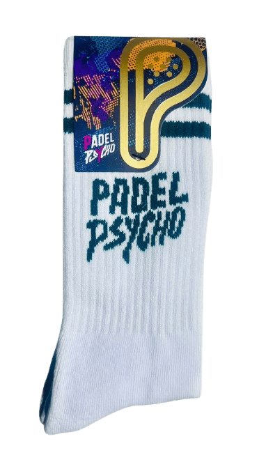 PSYCHO PERFORMANCE SOCKS WHITE - Padel Outlet Padel Psycho