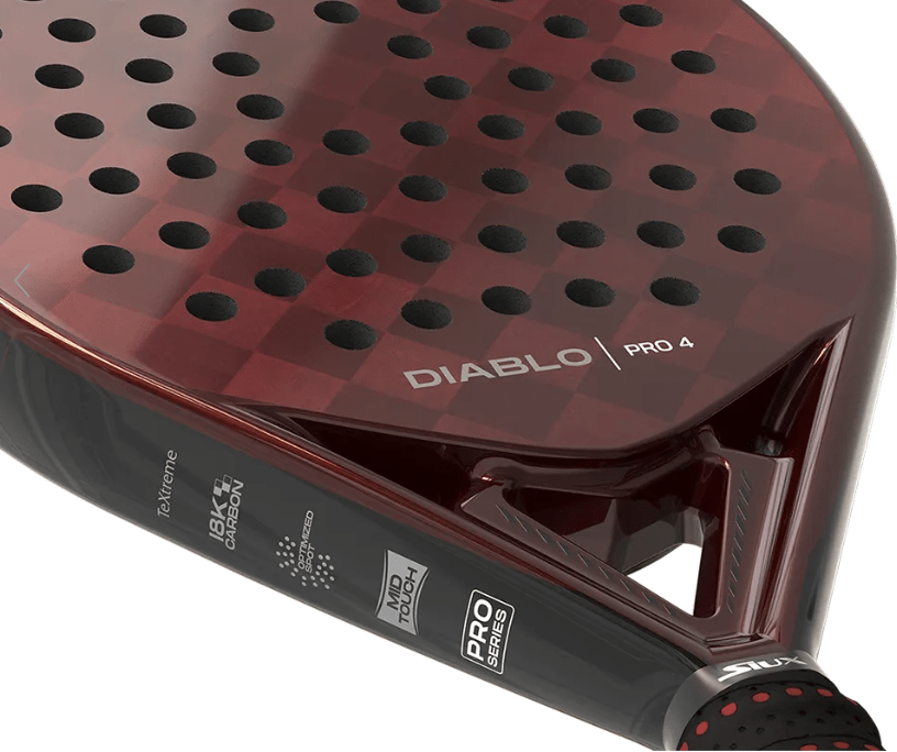 SIUX DIABLO PRO 4 PADEL RACKET 2025 - Padel Outlet SIUX