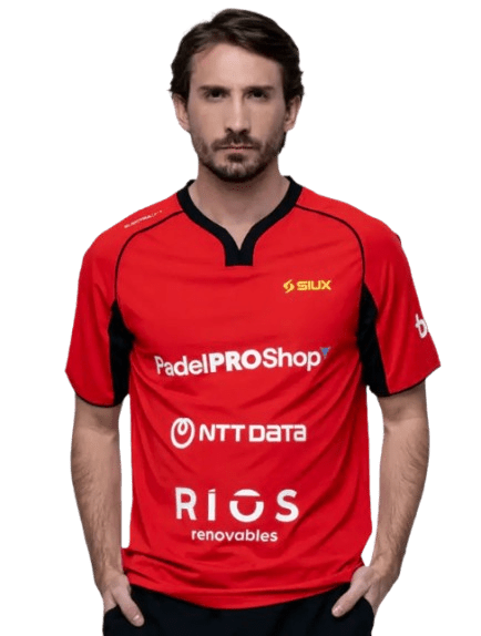 Siux Men's T-shirt Electra X Stupa Red 2026 - Padel Outlet SIUX