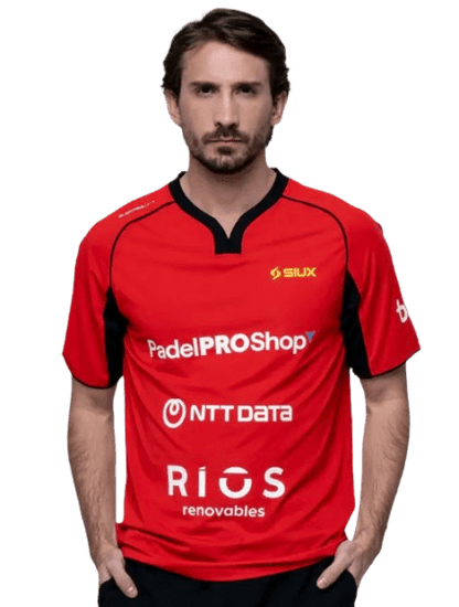 Siux Men's T-shirt Electra X Stupa Red 2026 - Padel Outlet SIUX