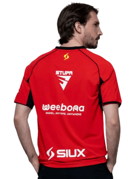 Siux Men's T-shirt Electra X Stupa Red 2026 - Padel Outlet SIUX