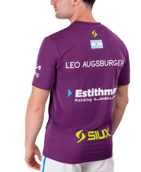Siux Men's T-shirt Fenix X Leo Augsburger 26 - Padel Outlet SIUX