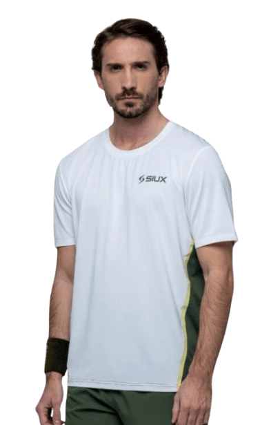 Siux Men's T-shirt Gareh 26 White - Padel Outlet SIUX