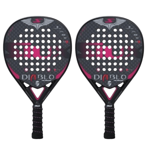 Siux Padel Racket Diablo Revolution 12K Fuchsia 2022 X2 - Padel Outlet SIUX