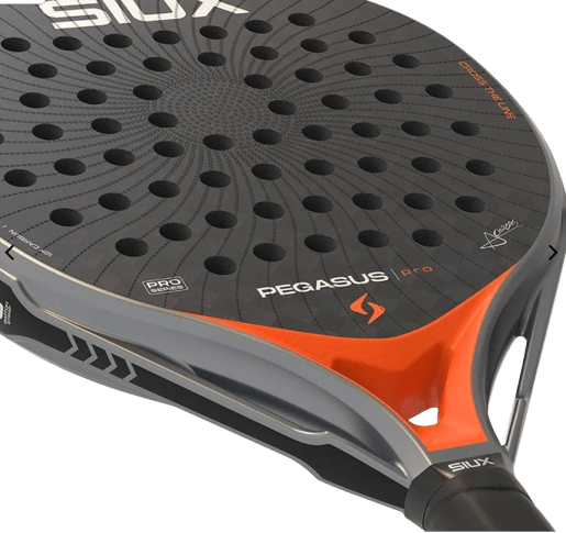Siux Pegasus Pro 2026 Lava Orange Padel Racket - Padel Outlet SIUX